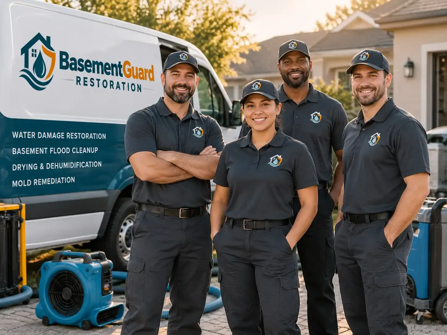 Basement Water Damage Restoration company in Stoy, IL